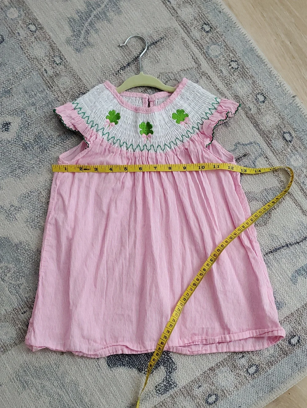 N/A pink smocked